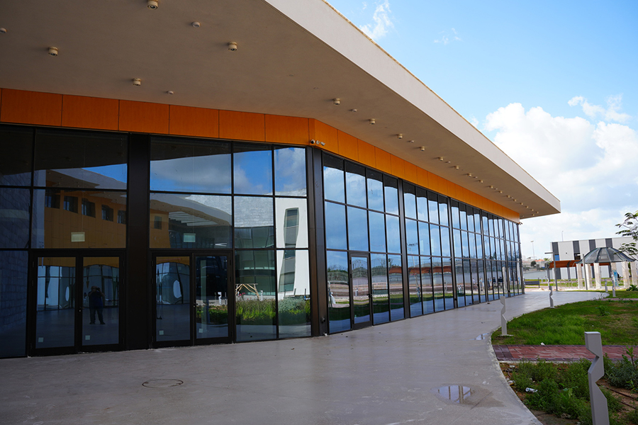 מבנה חדר אוכל מבחוץ